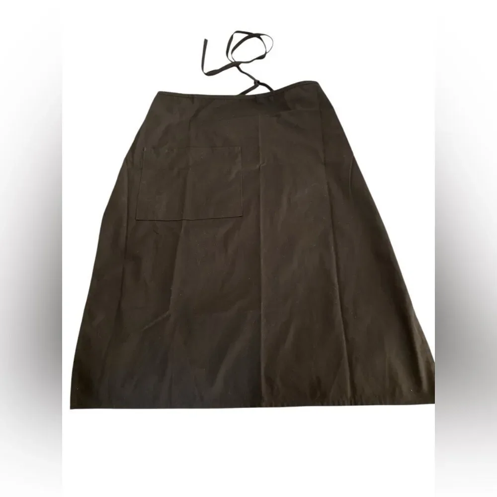 Server Aprons Lot of 8 Long Black Edward’s Bistro Restaurant Cafe